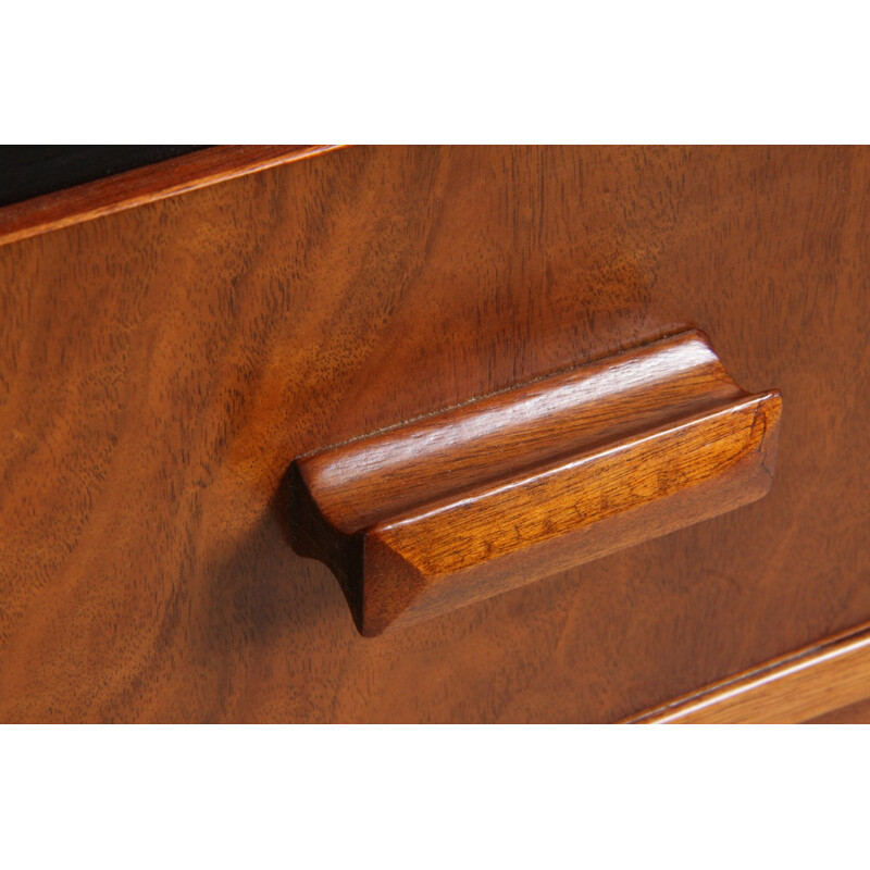 English chest of drawers in walnut - 1930s