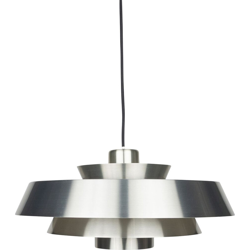 Danish vintage pendant lamp Nova by Jo Hammerborg for Fog og Morup, 1963