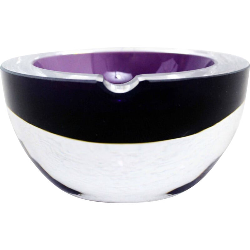 Vintage Murano glass ashtray, 1970-1980