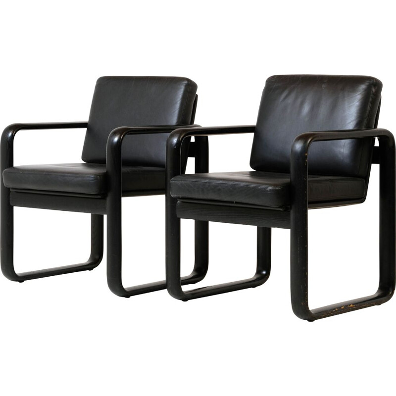 Pair of vintage Rosenthal Studio Line chairs by Burkhard Vogtherr, 1970s