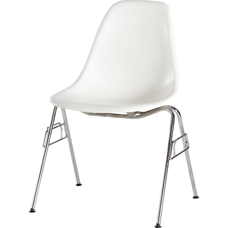 Chaise vintage empilable DSS-N de Charles et Ray Eames pour Vitra
