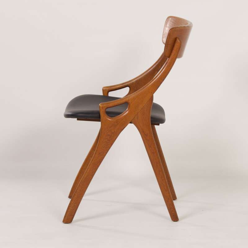 Mid-century danish dining chair by Hovmand Olsen for Mogens Kold, 1960s