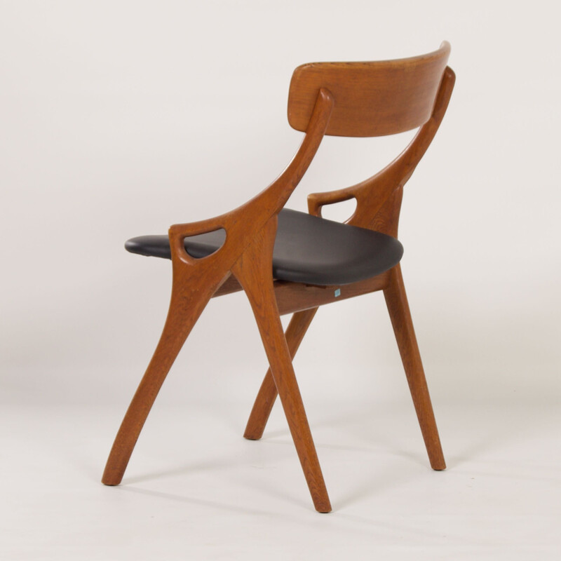 Mid-century danish dining chair by Hovmand Olsen for Mogens Kold, 1960s