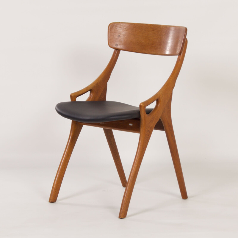 Mid-century danish dining chair by Hovmand Olsen for Mogens Kold, 1960s