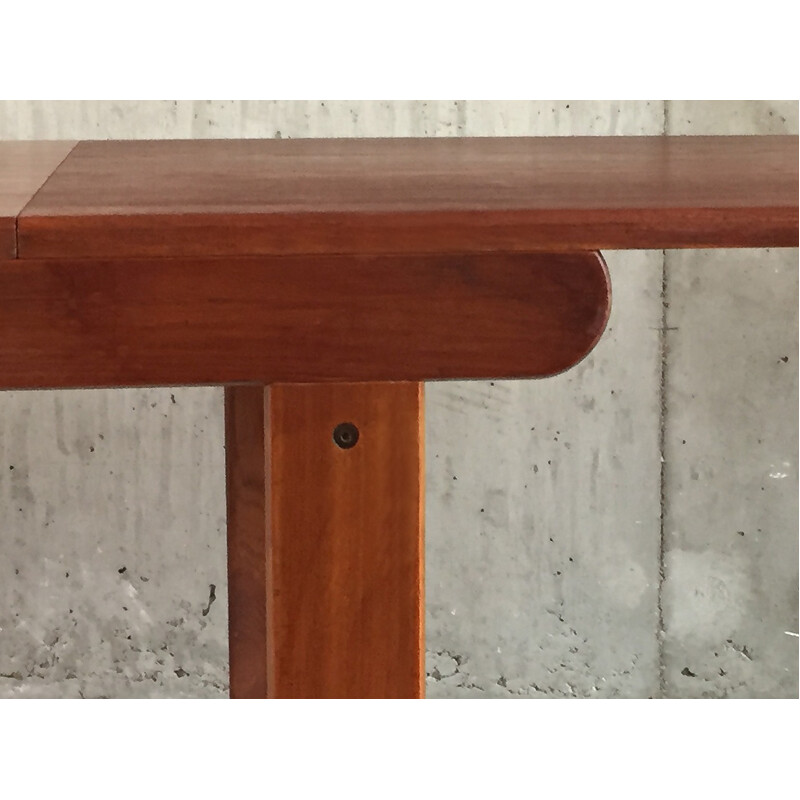 Extendable dining table in teak - 1970s