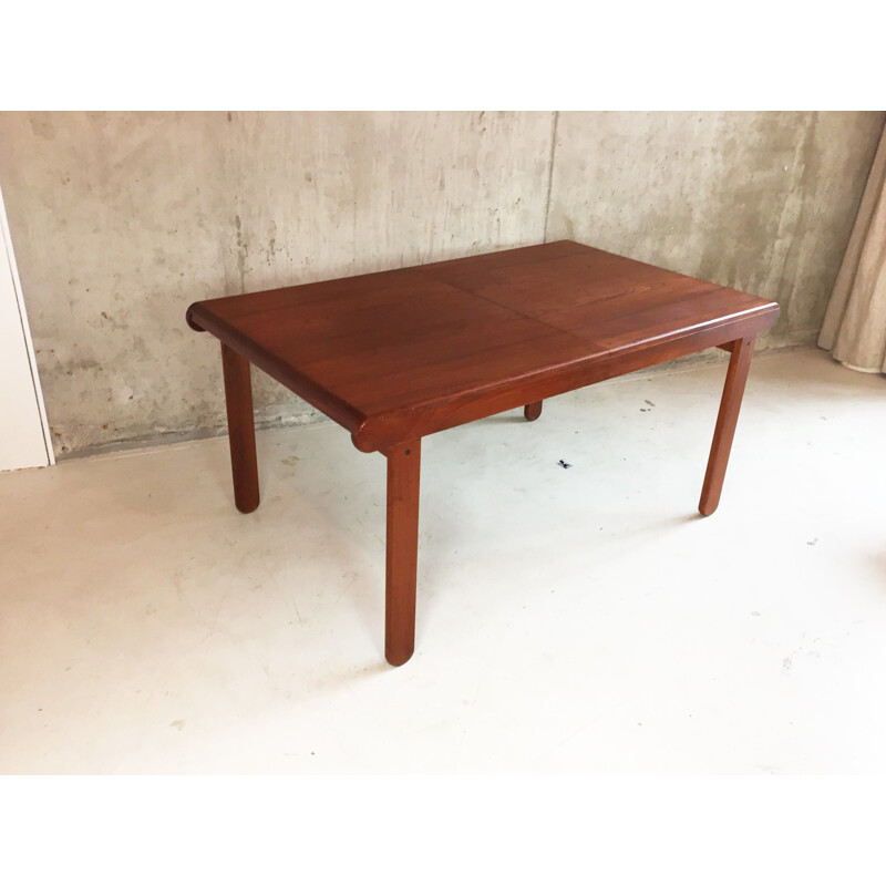 Extendable dining table in teak - 1970s