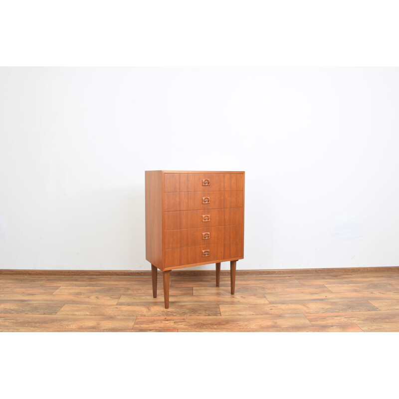 Mid-century danish teak chest of drawers, 1960s