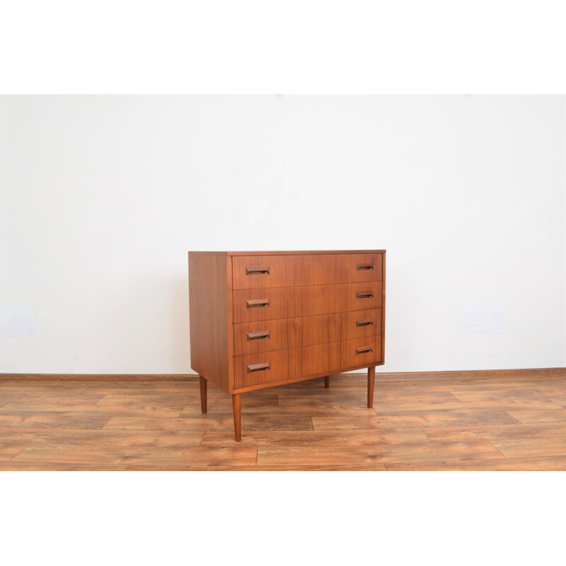 Mid-century danish teak chest of drawers, 1960s