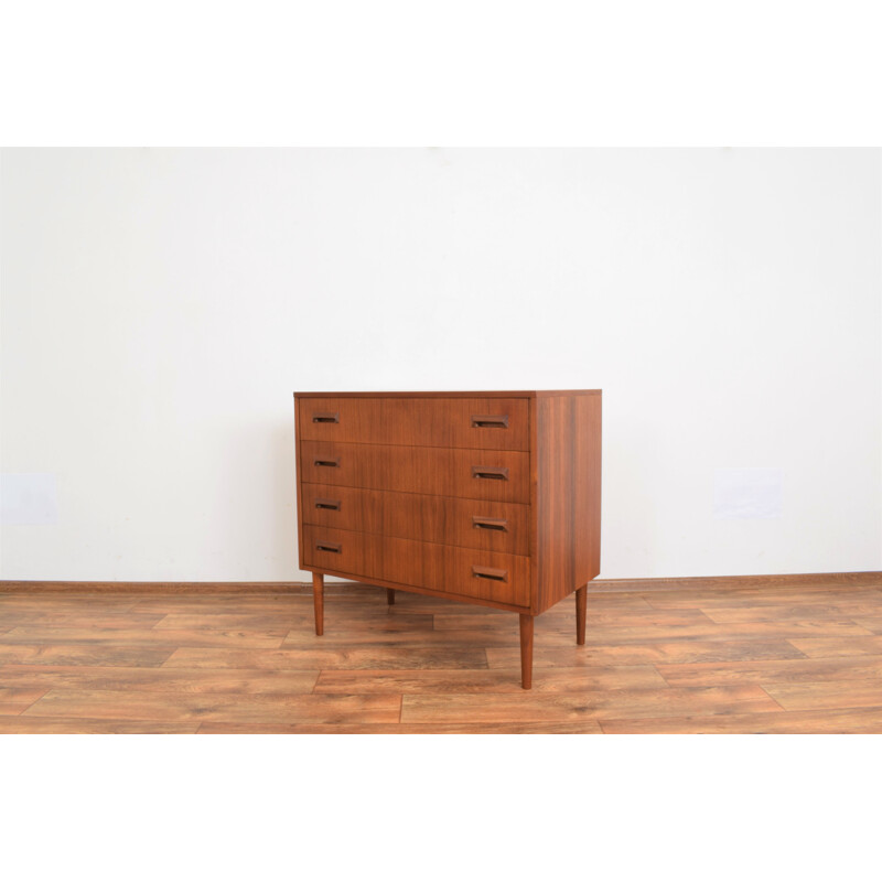 Mid-century danish teak chest of drawers, 1960s