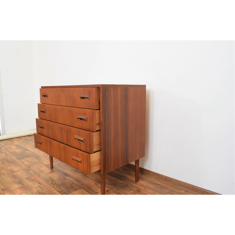 Mid-century danish teak chest of drawers, 1960s