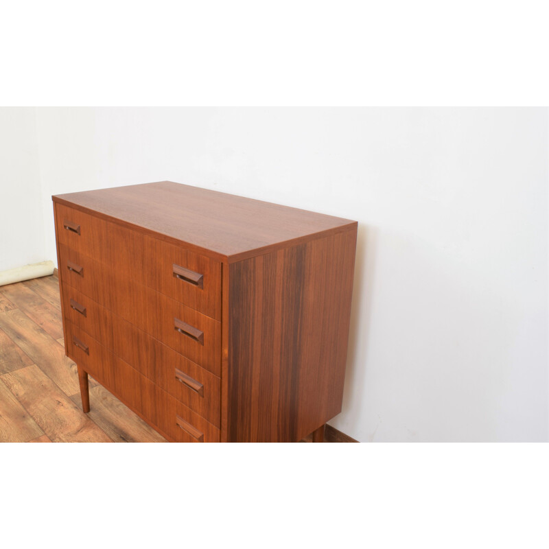 Mid-century danish teak chest of drawers, 1960s