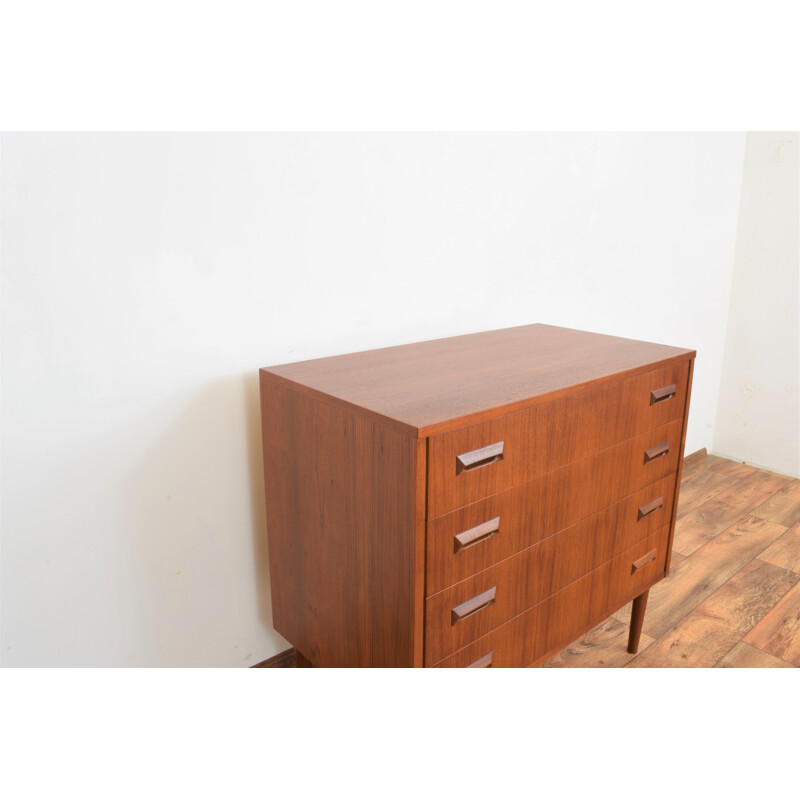 Mid-century danish teak chest of drawers, 1960s