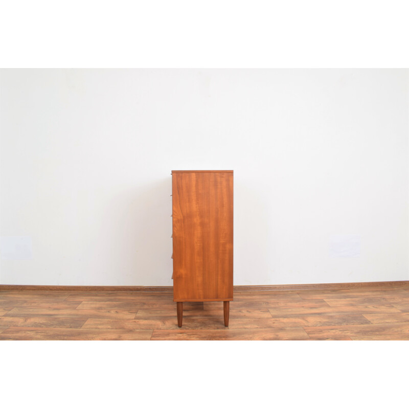 Mid-century danish teak chest of drawers, 1960s