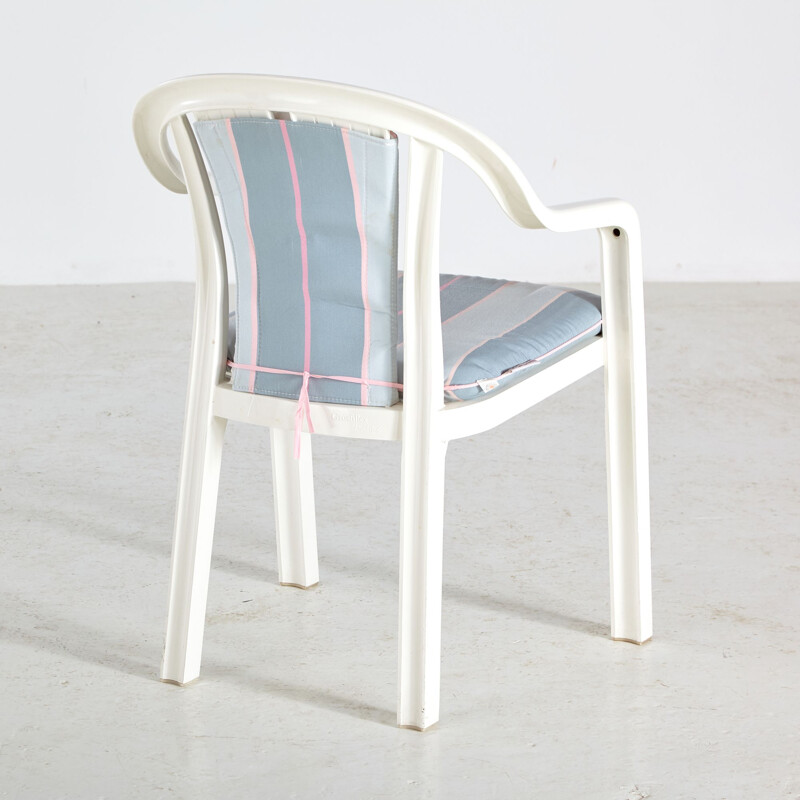 Vintage plastic garden armchair for Grosfillex, 1980