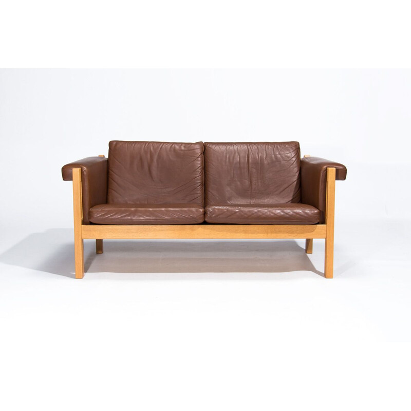 Mid century 2 seater Danish sofa by Hans Wegner for Getema, 1960s