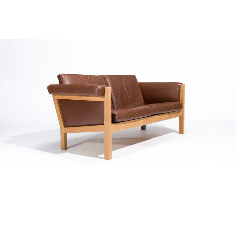 Dänisches 2-Sitzer-Sofa im Vintage-Stil von Hans Wegner für Getema, 1960