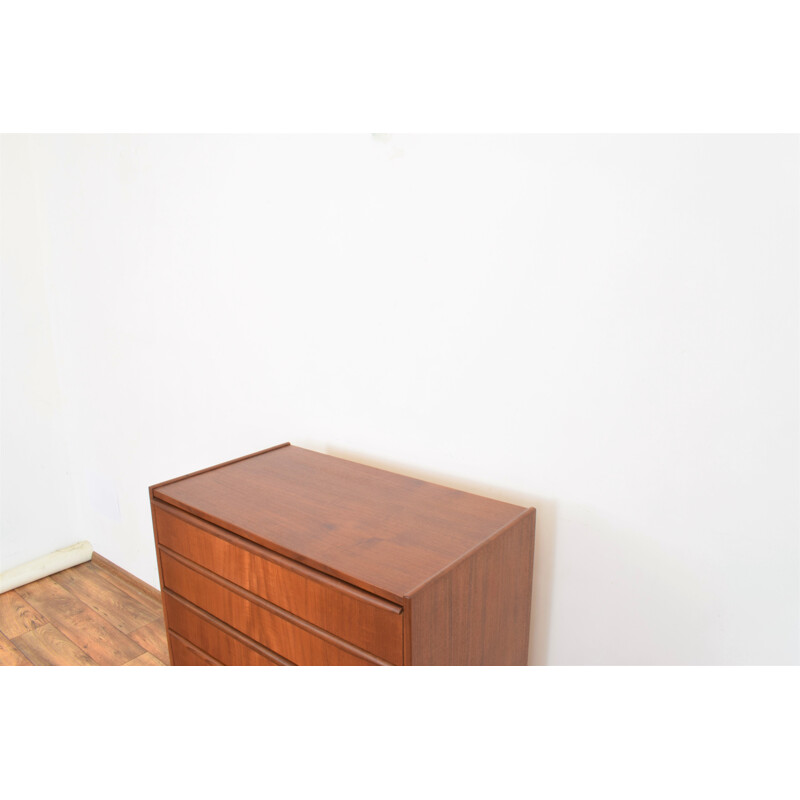 Mid-century Danish teak chest of drawers, 1960s