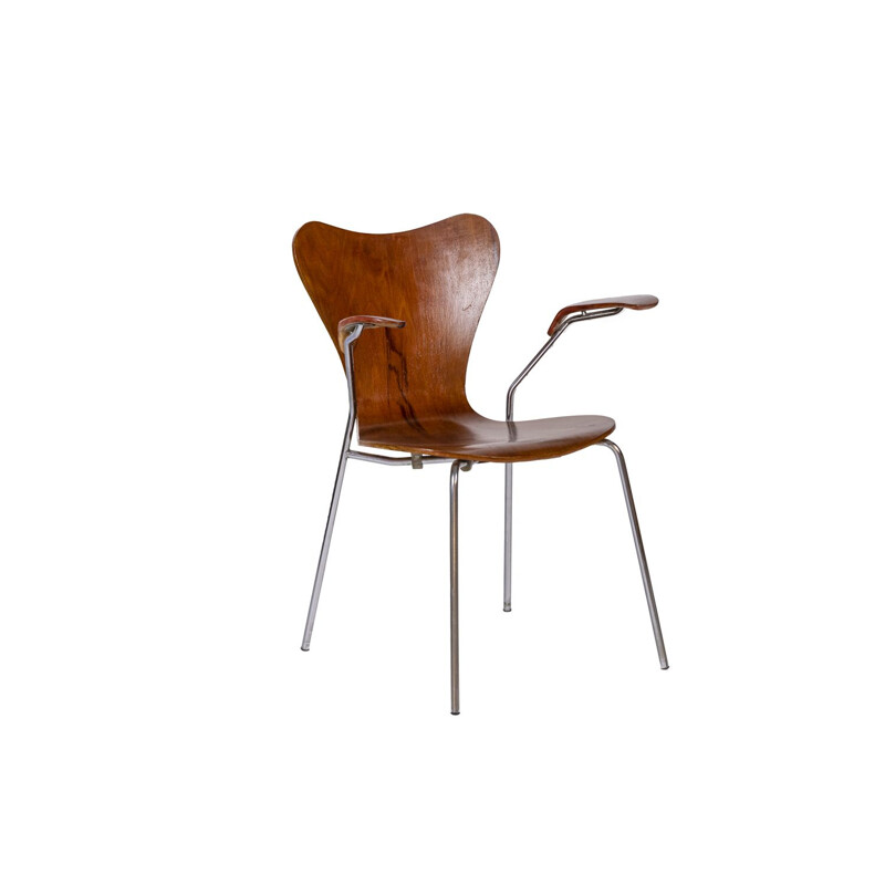 Poltrona vintage "Butterfly" di Arne Jacobsen per Fritz Hansen, 1970