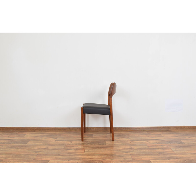 Set of 4 vintage teak chairs by Arne Hovmand-Olsen for Mogens Kold, 1960