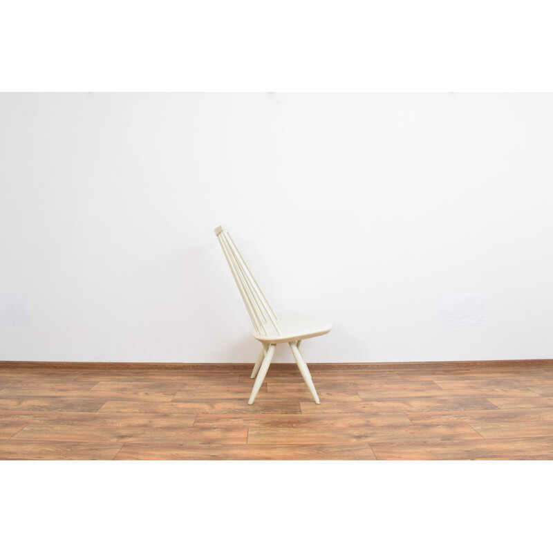 Mid-century wooden Mademoiselle chair by I. Tapiovaara, Finland 1960s