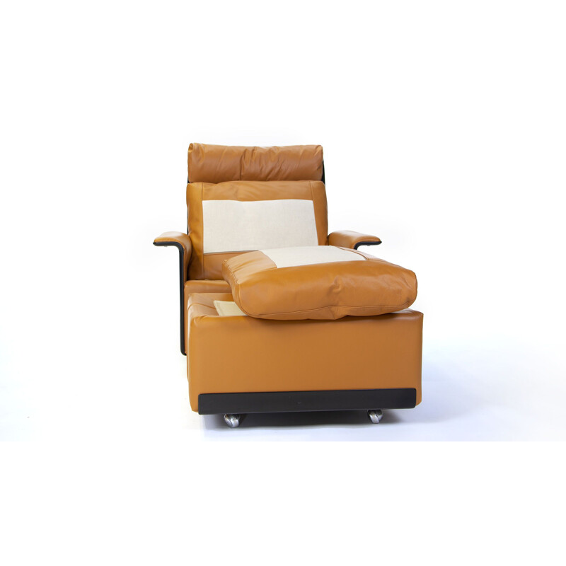 Fauteuil et ottoman 620 vintage de Dieter Rams pour Vitsoe, 1962