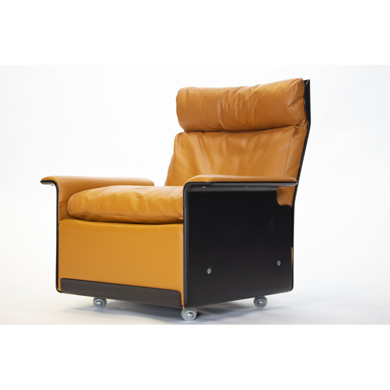 Vintage armchair and ottoman 620 by Dieter Rams for Vitsoe, 1962
