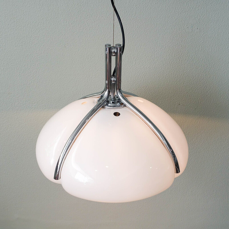 Vintage Quadrifoglio pendant lamp by Gae Aulenti for Harvey Guzzini, 1970s