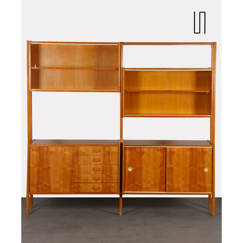 Vintage wall unit by Frantisek Jirak for Tatra Nabytok, 1960