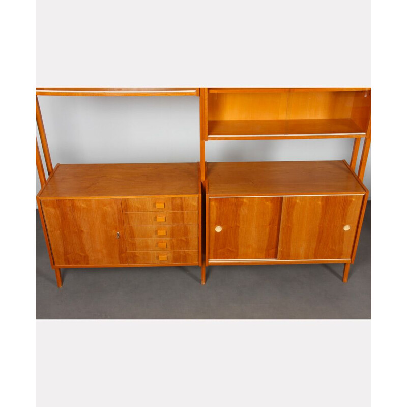 Vintage wall unit by Frantisek Jirak for Tatra Nabytok, 1960