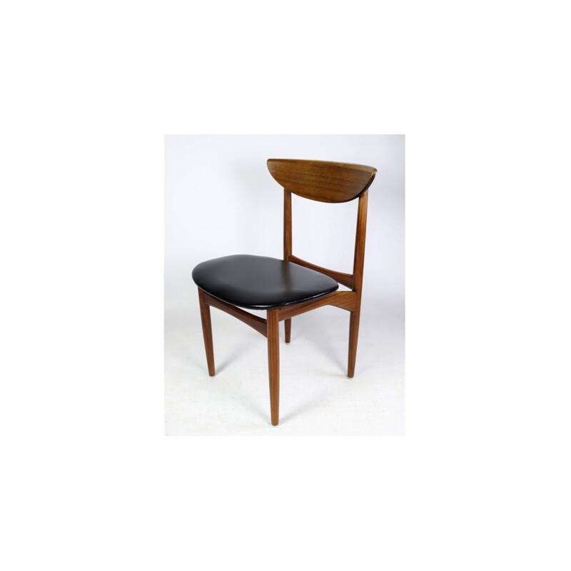 Set van 4 vintage rozenhouten stoelen van Kurt Østervig voor K.P Møbler, 1960