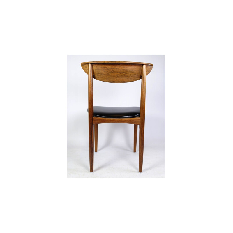 Set van 4 vintage rozenhouten stoelen van Kurt Østervig voor K.P Møbler, 1960