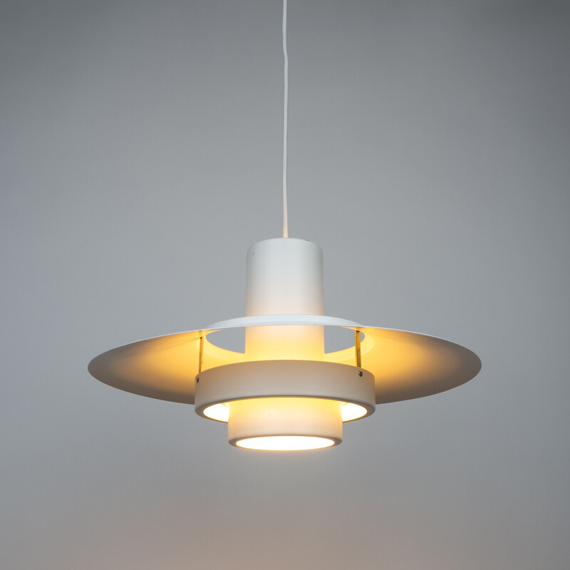 Danish vintage pendant lamp Falcon by Andreas Hansen for Fog og Morup, 1968