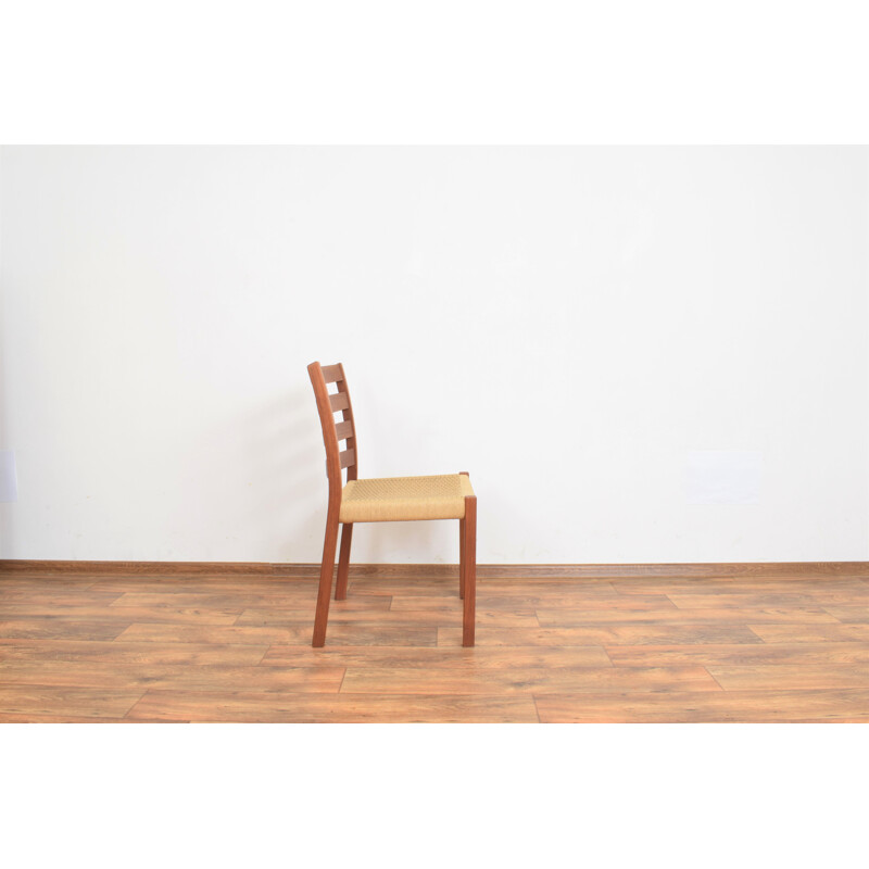 Mid-century Danish teak dining chair by Niels O. Møller for J.L. Møllers, 1960s