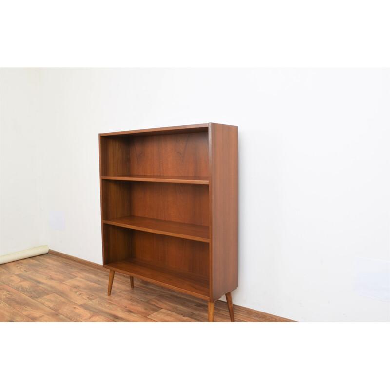 Mid-century Danish teak bookcase, 1960s