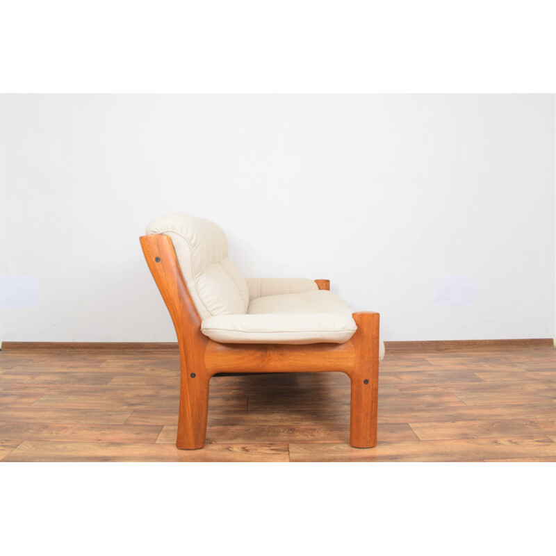 Divano norvegese vintage in teak di Ekornes, 1970