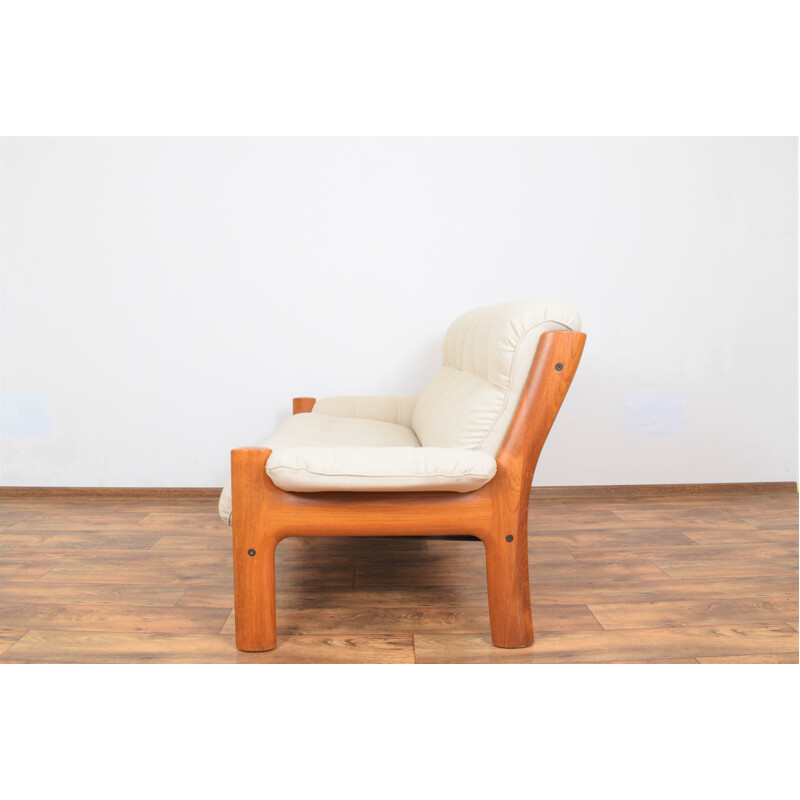 Divano norvegese vintage in teak di Ekornes, 1970