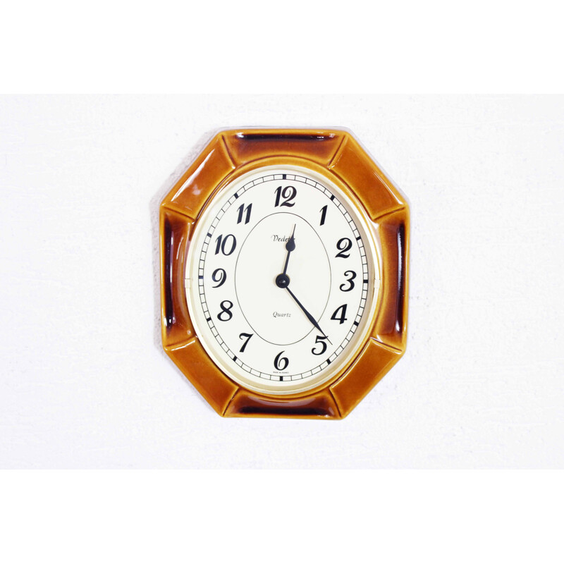 Vintage Vedette wall clock, 1960