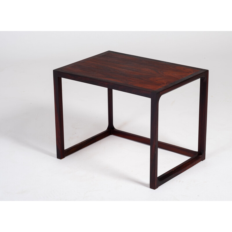 Mid-century rosewood side table by Aksel Kjersgaard, Denmark 1960s