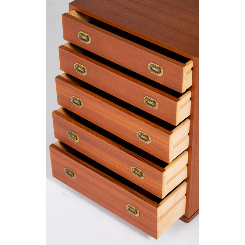 Mid-century Danish Alabama chest of drawers in teak by Henning Korch, 1960s