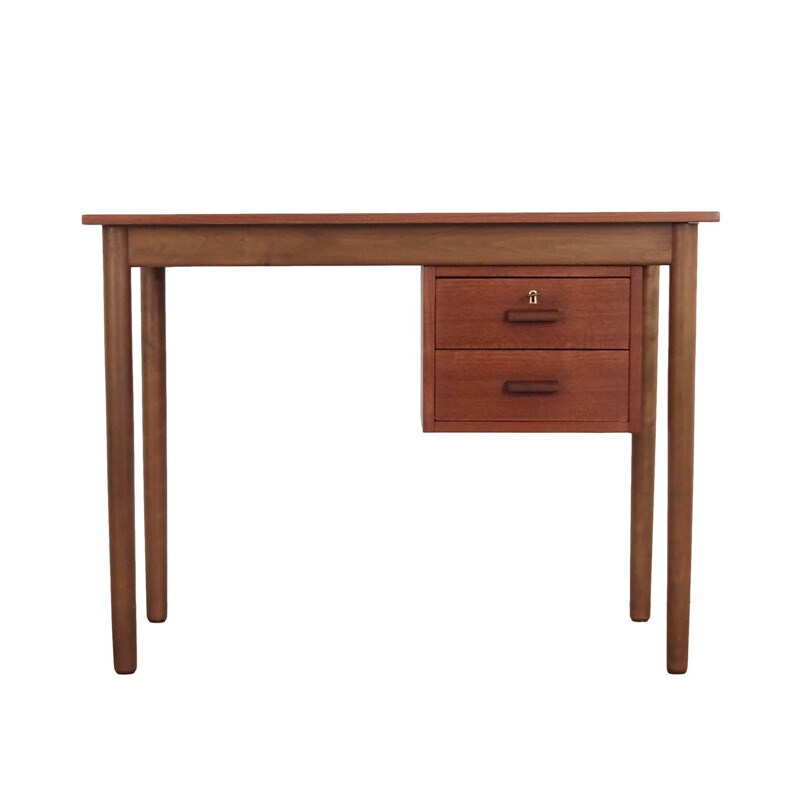 Teak vintage desk, Denmark 1970s