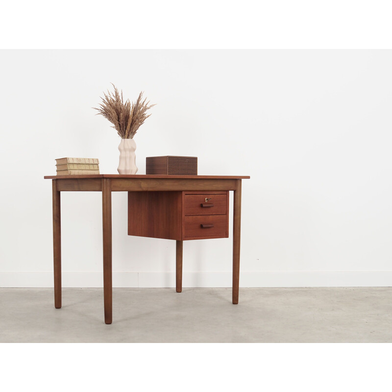 Teak vintage desk, Denmark 1970s