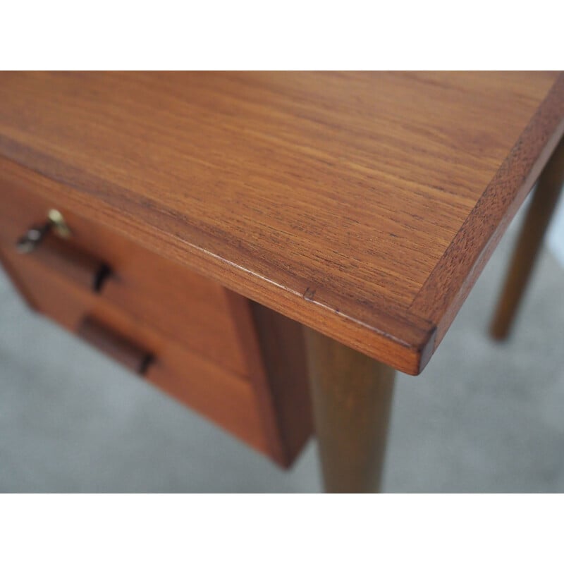 Teak vintage desk, Denmark 1970s