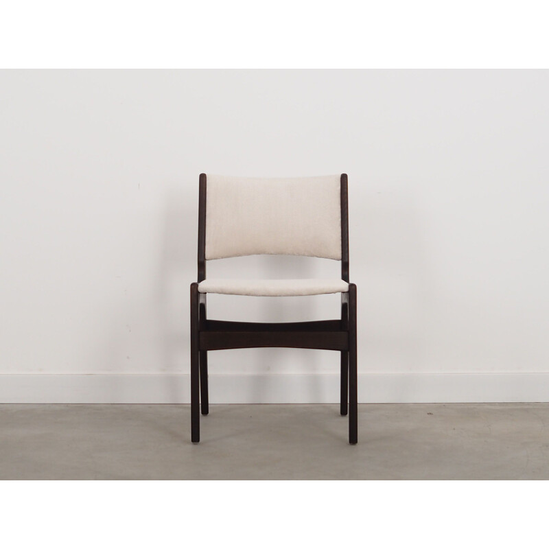 Conjunto de 4 cadeiras de carvalho dinamarquesas vintage de Henning Kjaernulf, 1970