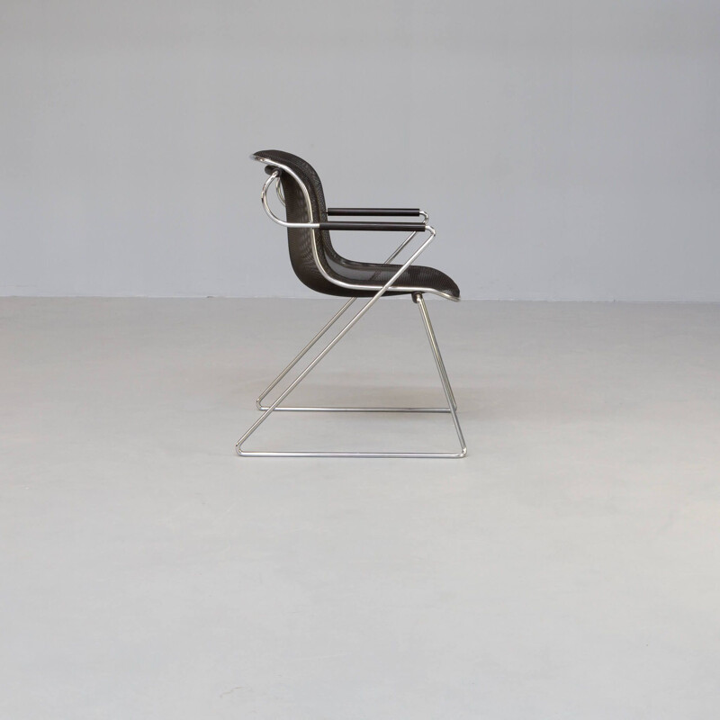 Ensemble de 6 chaises vintage "Penelope" de Charles Pollock pour Castelli, 1982