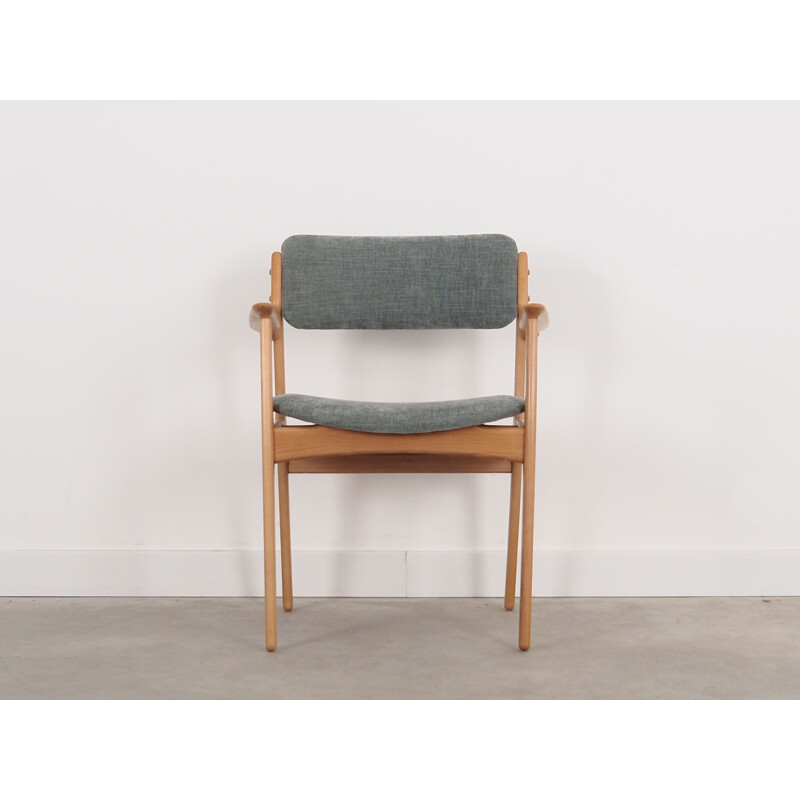 Vintage Danish beechwood armchair by Erik Buch, 1960s