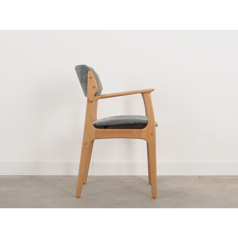 Vintage Deense beukenhouten fauteuil van Erik Buch, 1960