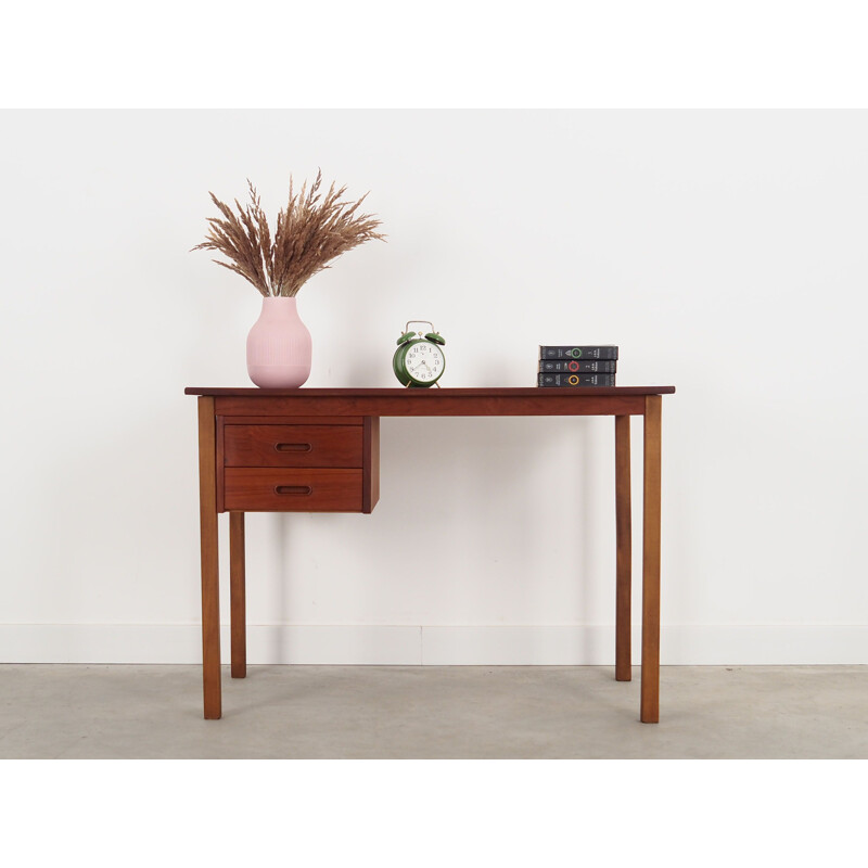 Teak vintage desk, Denmark 1970s