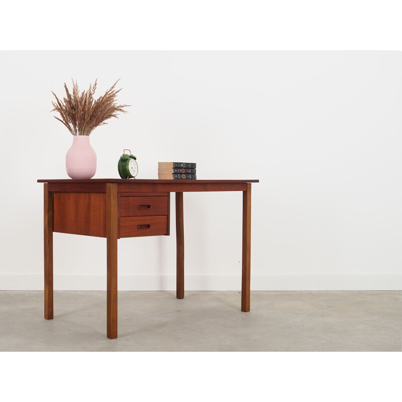 Teak vintage desk, Denmark 1970s