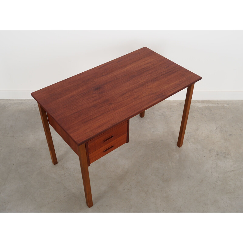 Teak vintage desk, Denmark 1970s