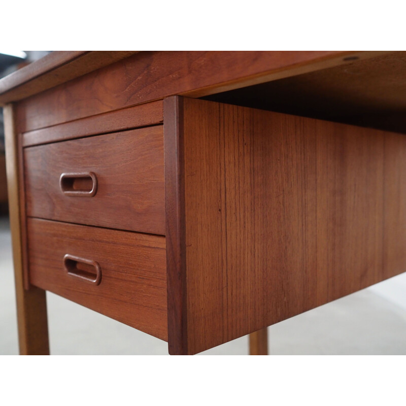 Teak vintage desk, Denmark 1970s